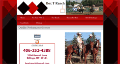 Desktop Screenshot of boxtranch.com